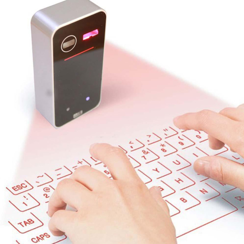 Portable Wireless Laser Keyboa - Android Tablet Gaming Accessories recension och pris