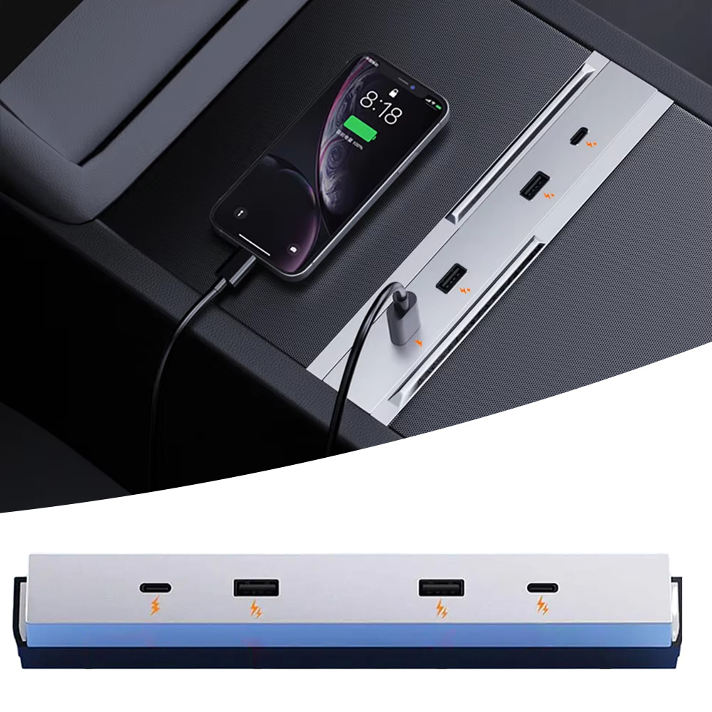 27W-65W Fast Charging Expansio - Usb Hub Type C recension och pris