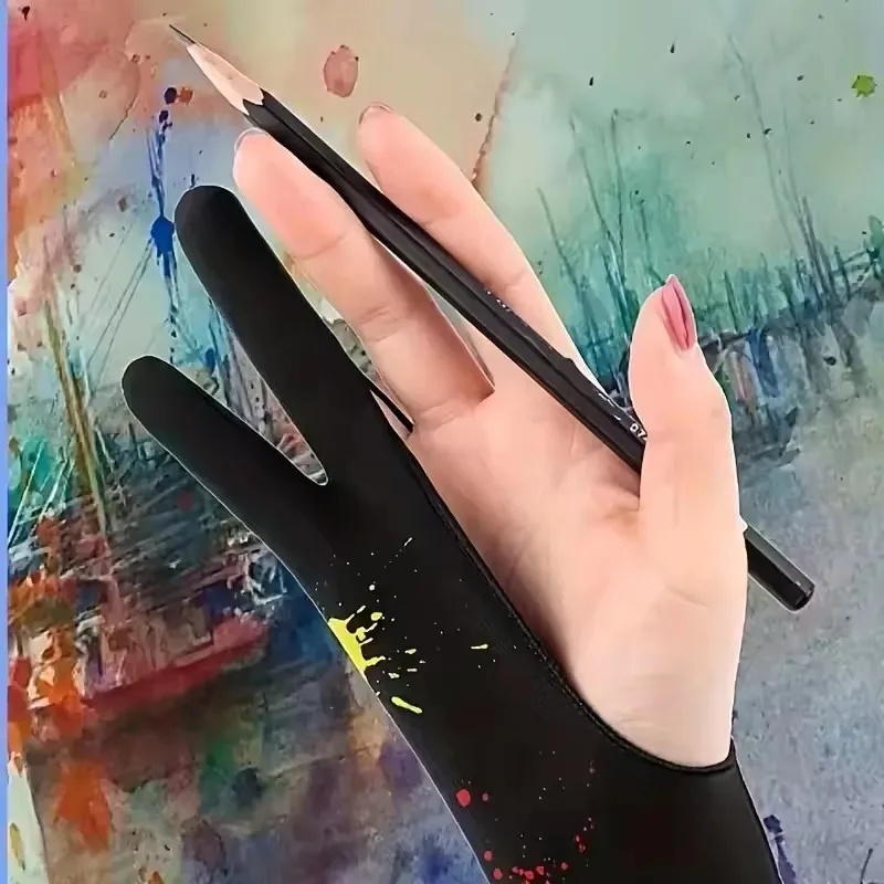 Two-Fingers Anti-touch Paintin - Drawing Glove Artist recension och pris