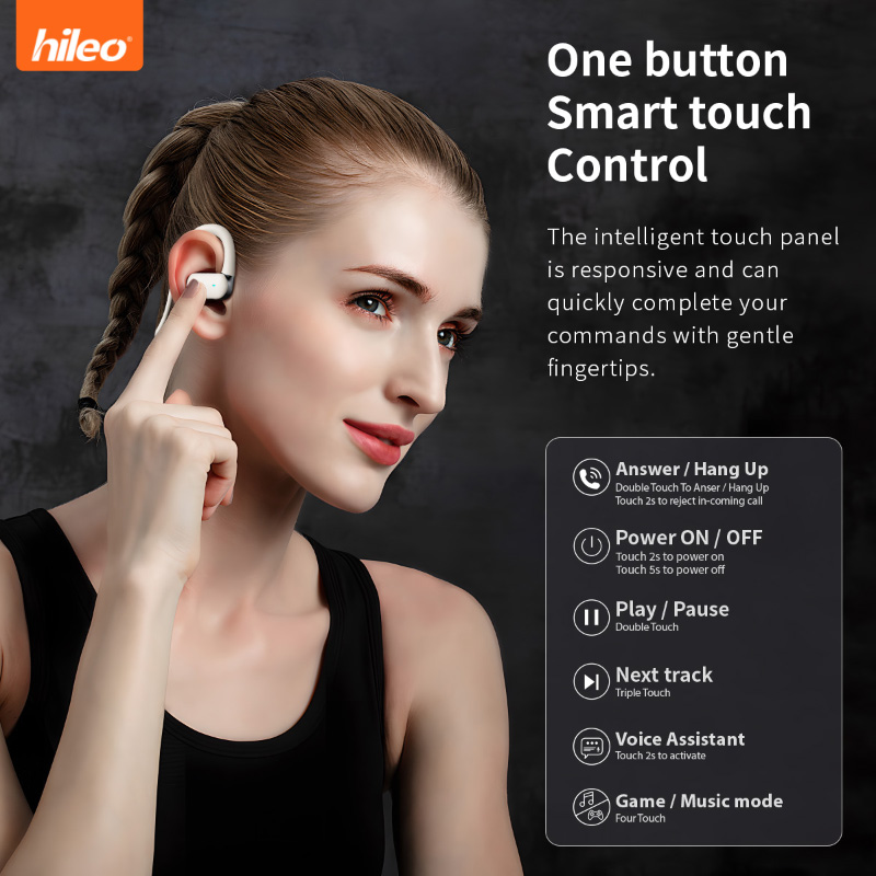 HiLeo Hi77 5.4 Open Ear Hanger - Wired Earphone Lightning recension och pris