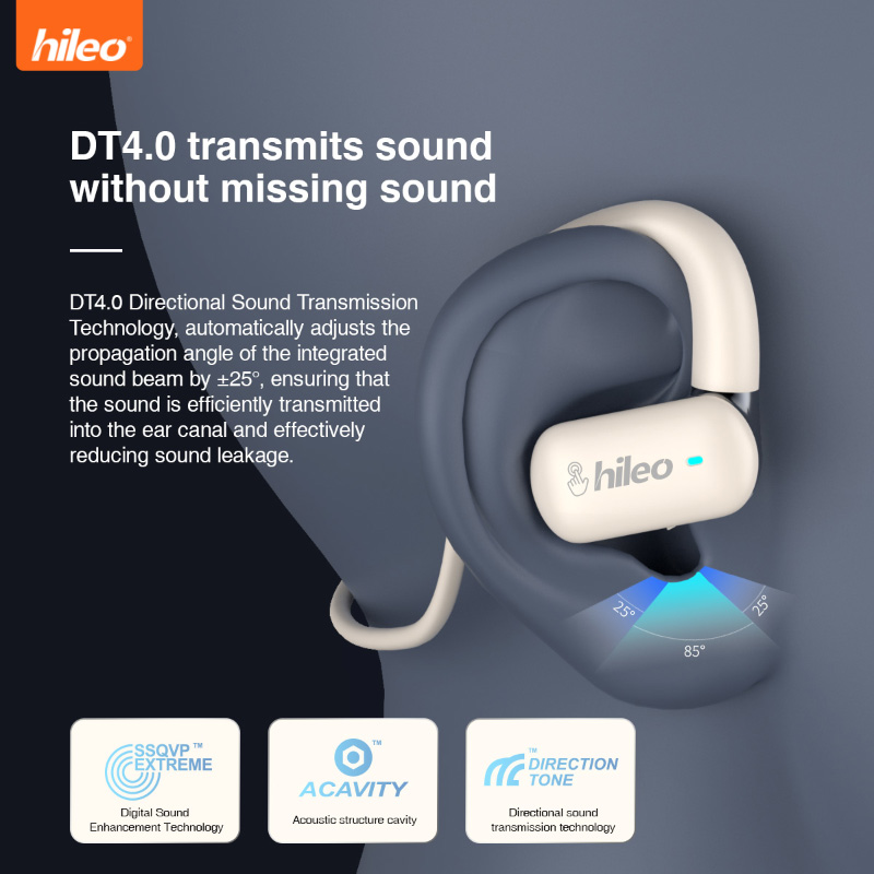 HiLeo Hi77 5.4 Open Ear Hanger - Wired Earphone Lightning recension och pris