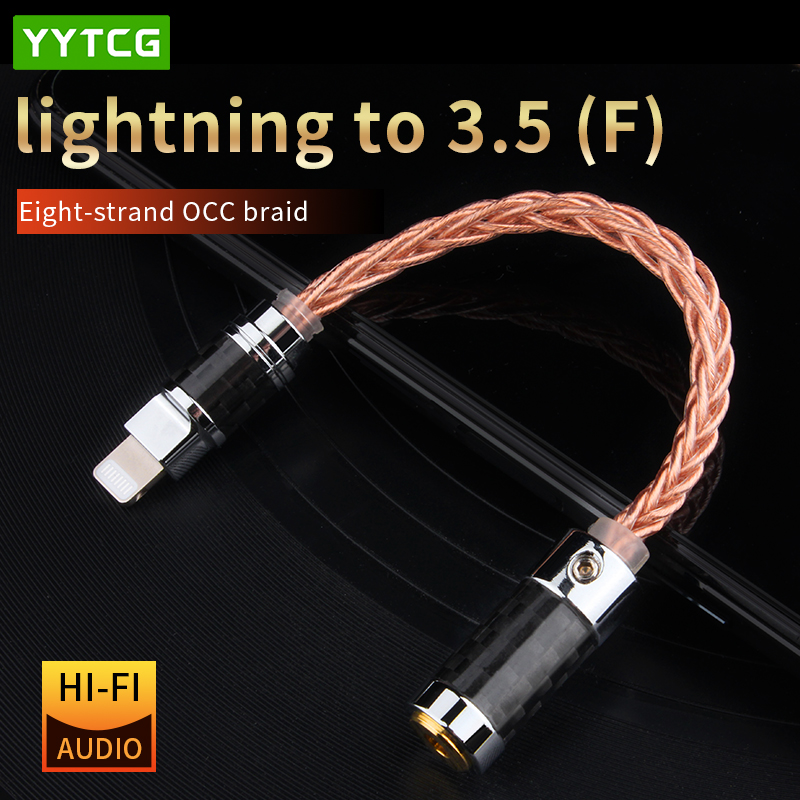 YYTCG Type-C To 2.5/3.5/4.4mm  - Wired Earphone Lightning recension och pris