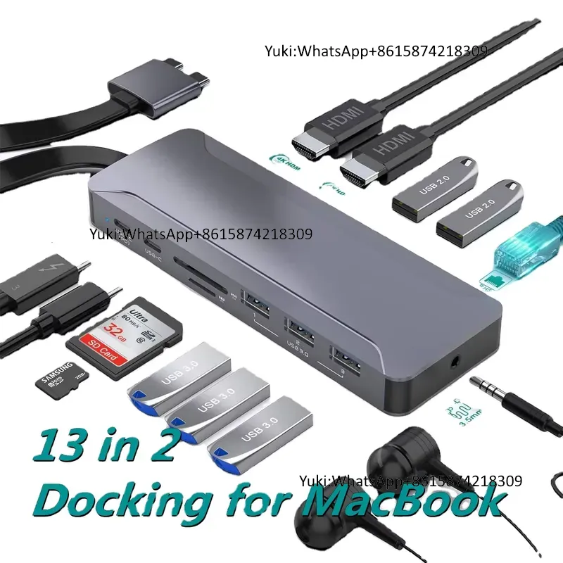 Hot Selling Dual Display Scree - Usb Hub Type C recension och pris
