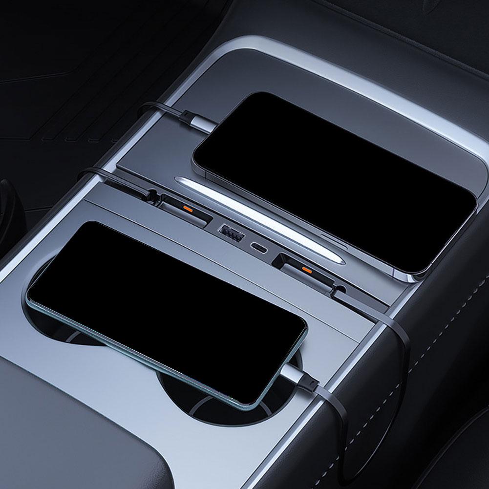 Car Central Control Docking St - Usb Hub Type C recension och pris