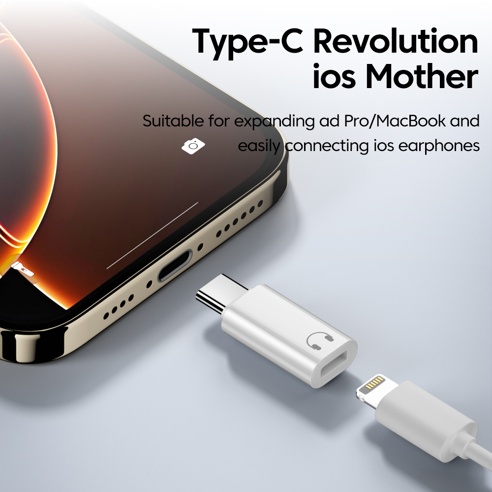 Elough Lightning to Type C Ada - Wired Earphone Lightning recension och pris
