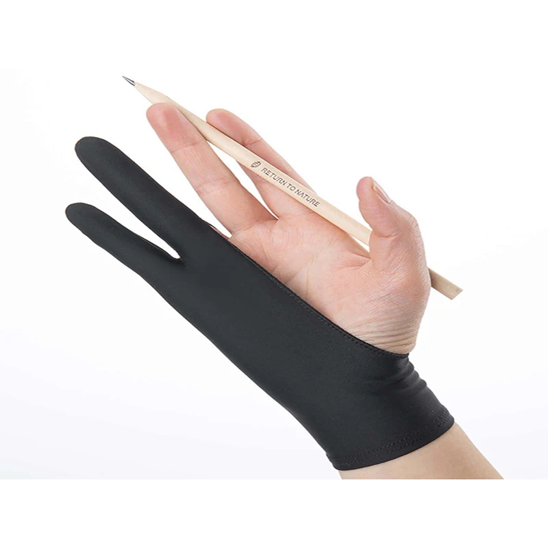 1/2 Layers Art 2 Finger Anti-m - Drawing Glove Artist recension och pris
