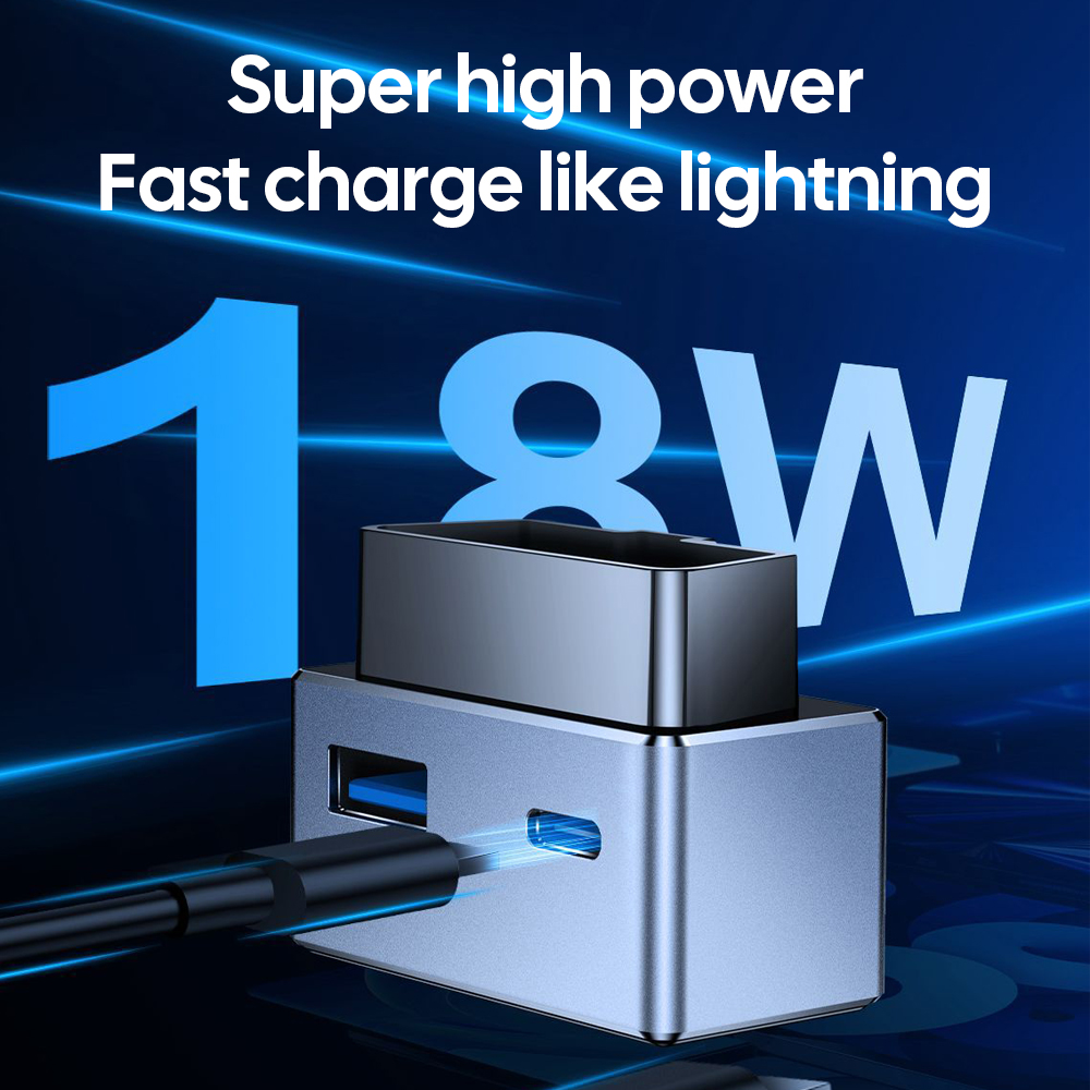 OBD Dual Port Fast Charger Ada - Usb Hub Type C recension och pris