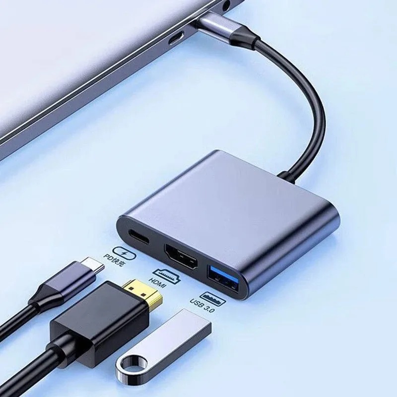 USB C HUB 3in1 Type C 3.0 to H - Usb Hub Type C recension och pris