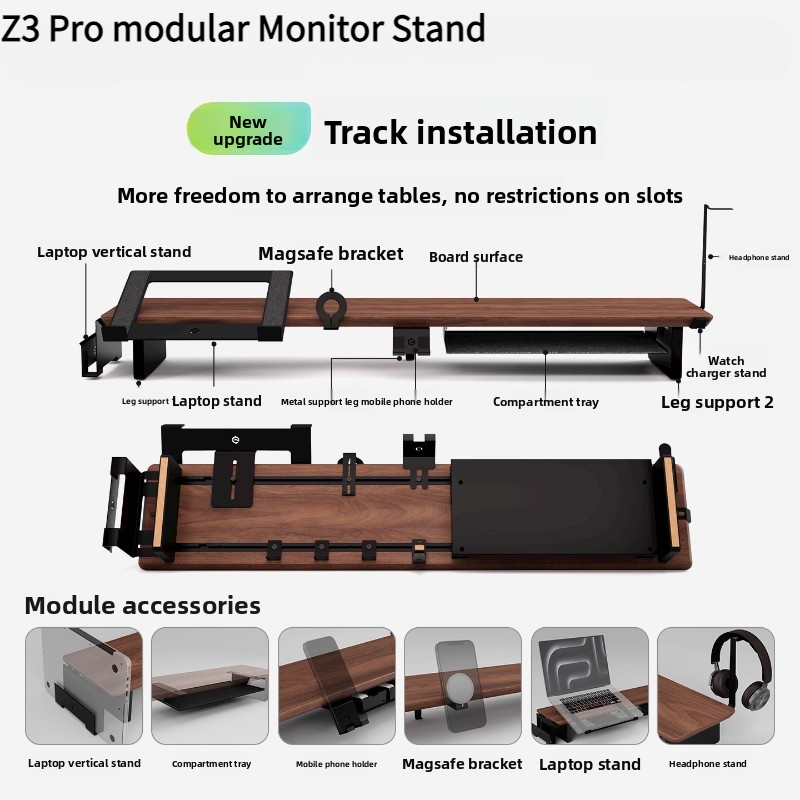 Z3 Pro Modular Monitor Riser S - Tablet Lap Desk recension och pris