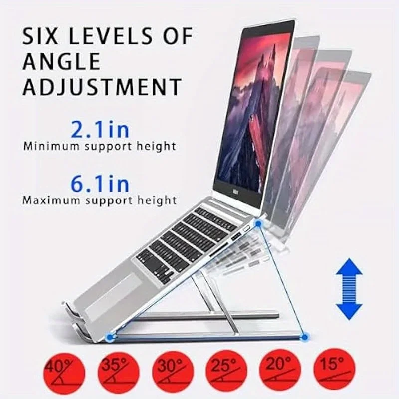 Aluminum Alloy Laptop Holder S - Cooling Stand Tablet recension och pris