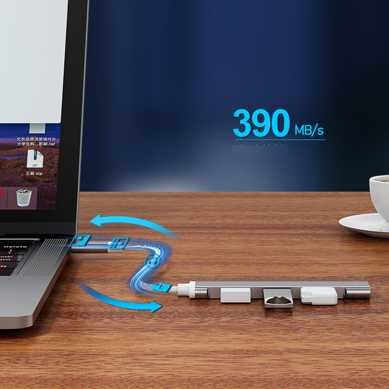 USB 3.0 TYPE-C 3.1 4 Port USB  - Usb Hub Type C recension och pris