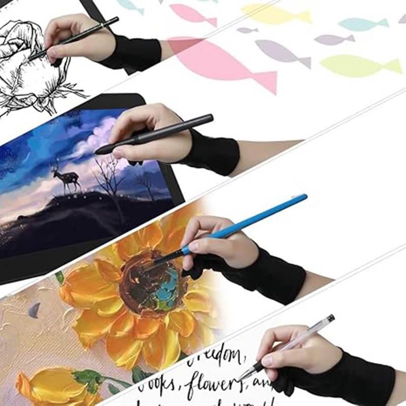 Gaomon Artist Glove Two Finger - Drawing Glove Artist recension och pris