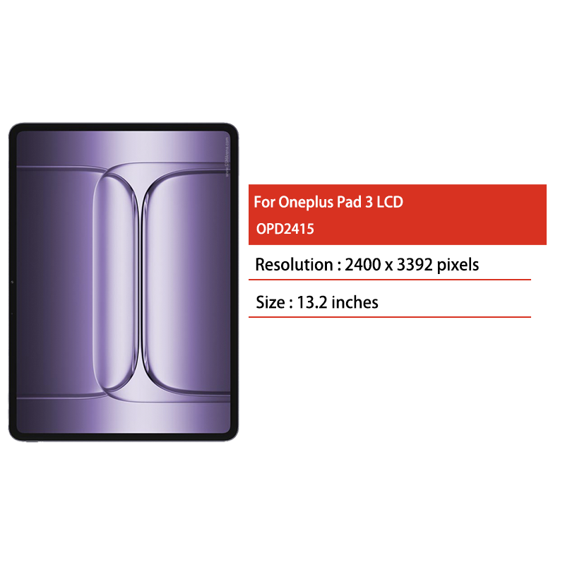 13.2“inch for 1+ Pad 3 Display - Oneplus Tablet Accessories recension och pris