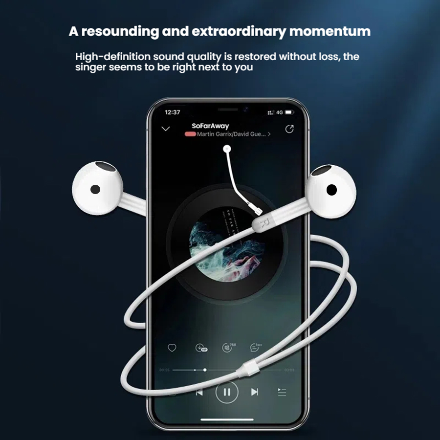 Wired Earphones For Apple iPho - Wired Earphone Lightning recension och pris