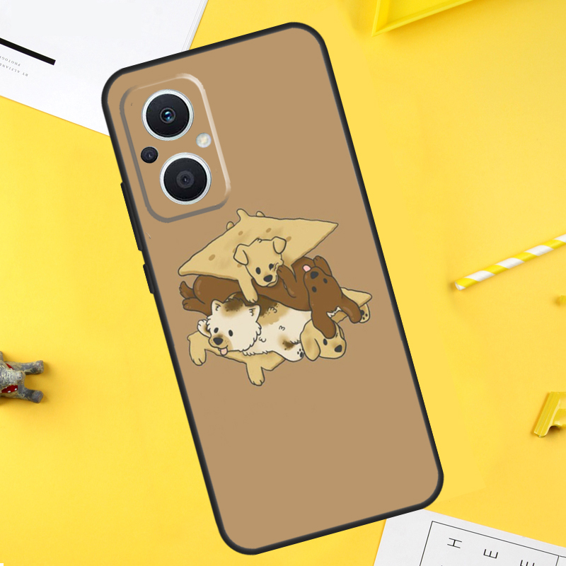 Cartoon Samoyed Dog Case For O - Oppo Reno 12 recension och pris